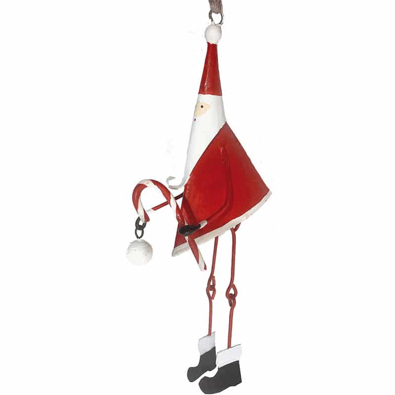 Santa - Palla di neve e bastoncino di zucchero
