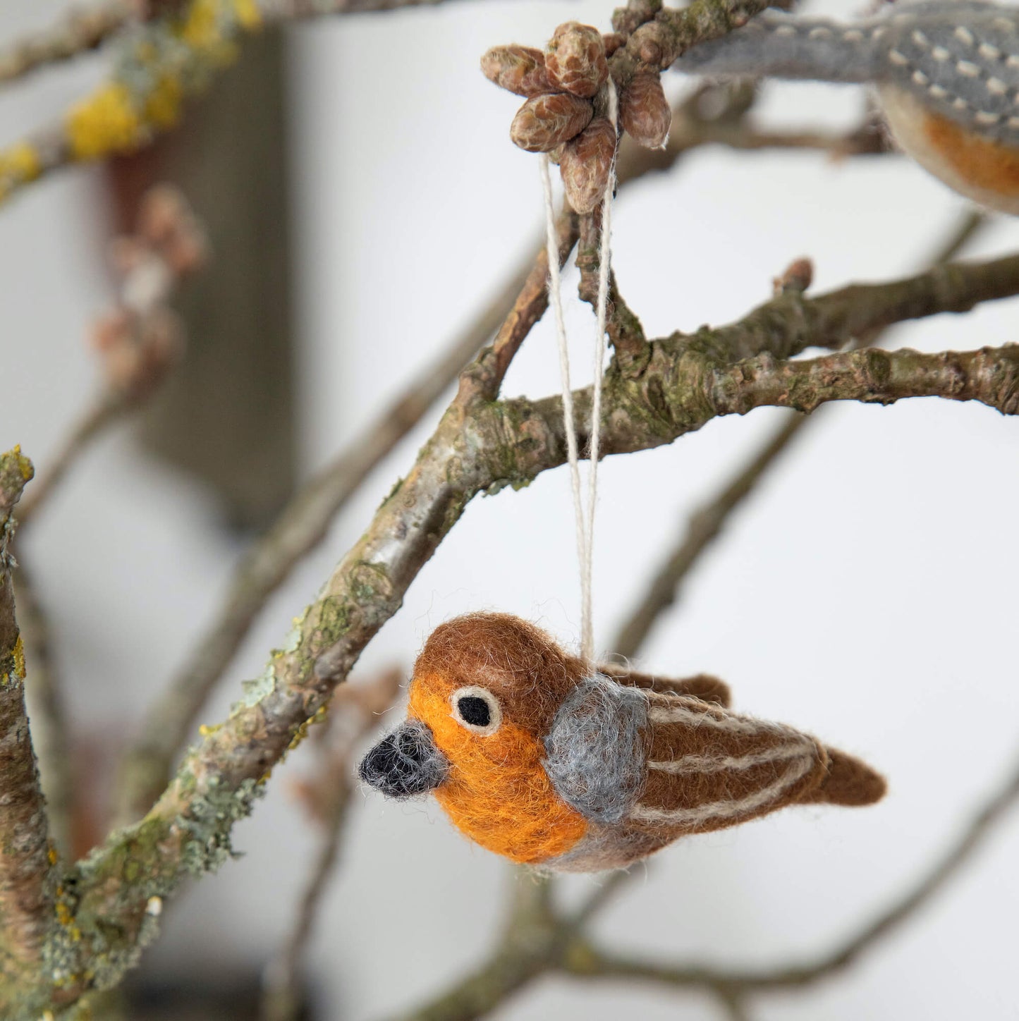 Uccellino Robin - Decorazioni