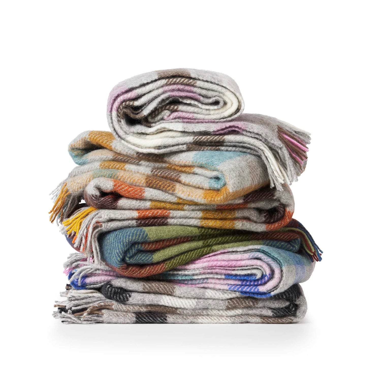 Plaid Multicolor - Gotland Wool