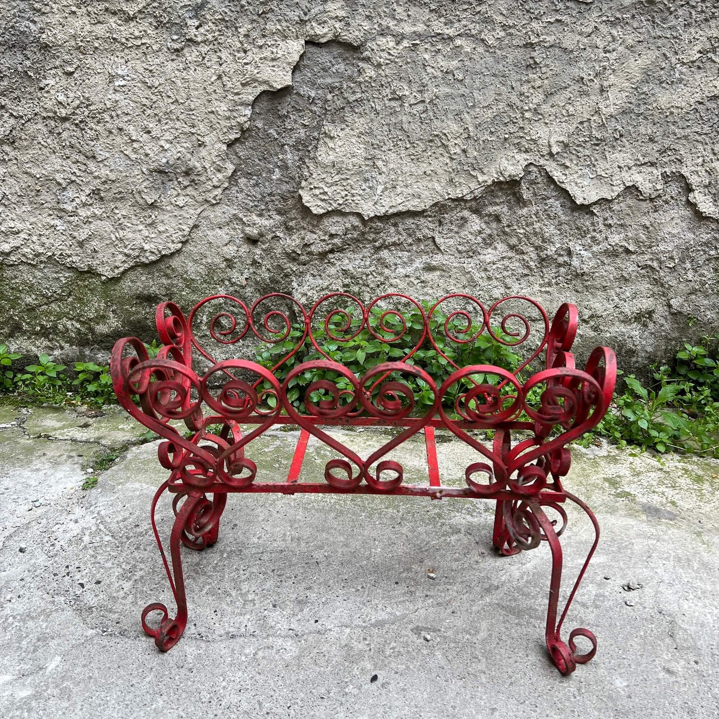 Fioriera bassa - Ferro