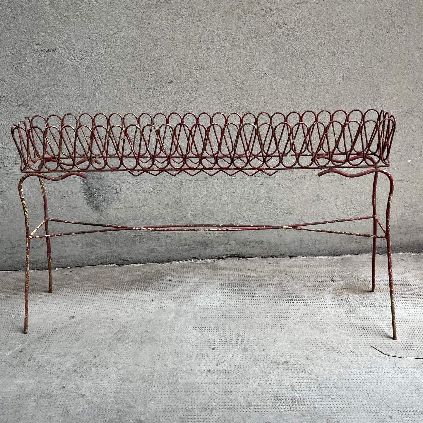 Fioriera lunga - Ferro