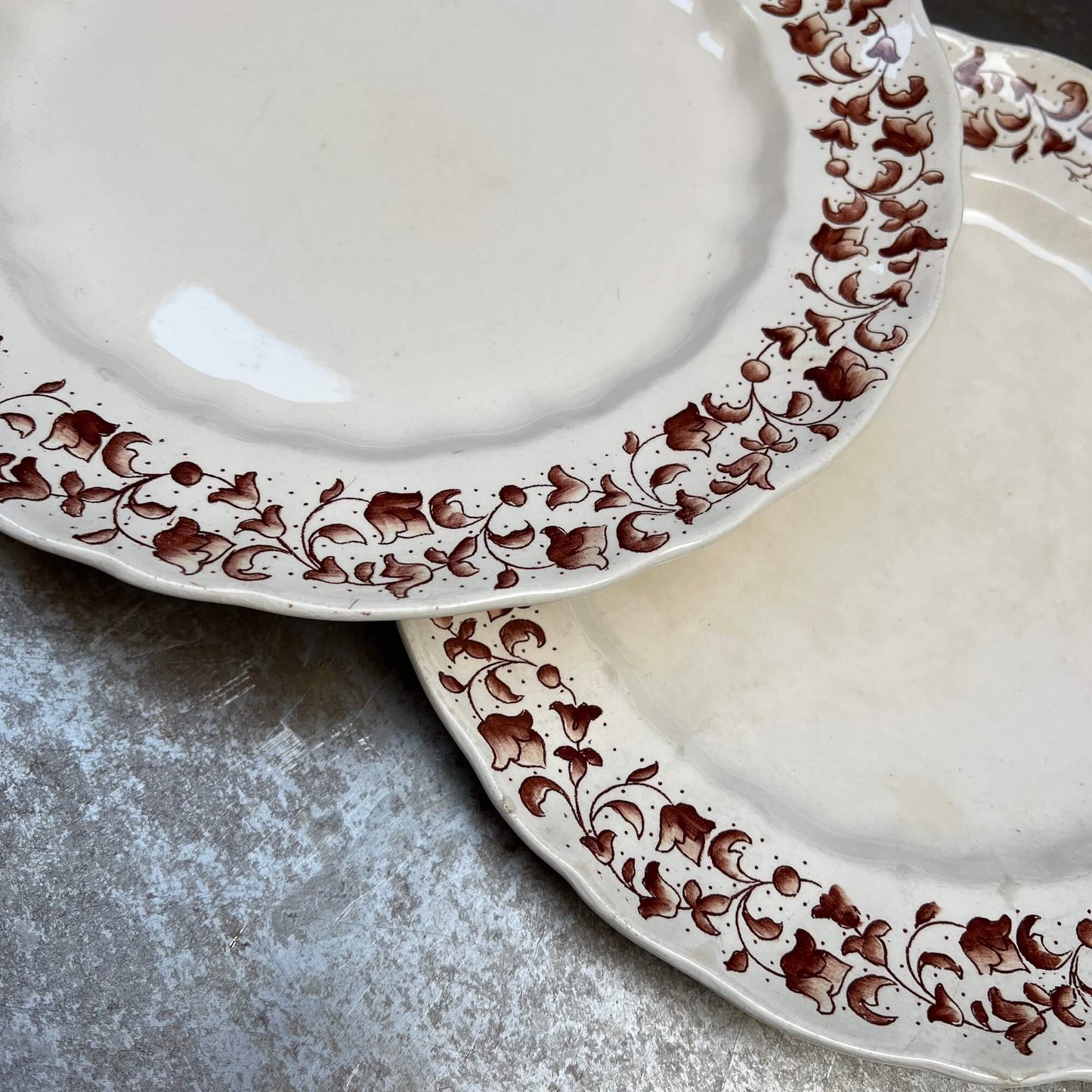 Piatti assortiti - Società Ceramica Richard - Vintage