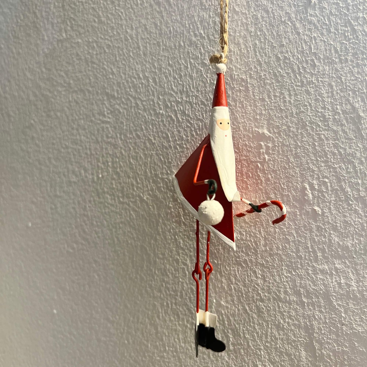 Santa - Palla di neve e bastoncino di zucchero