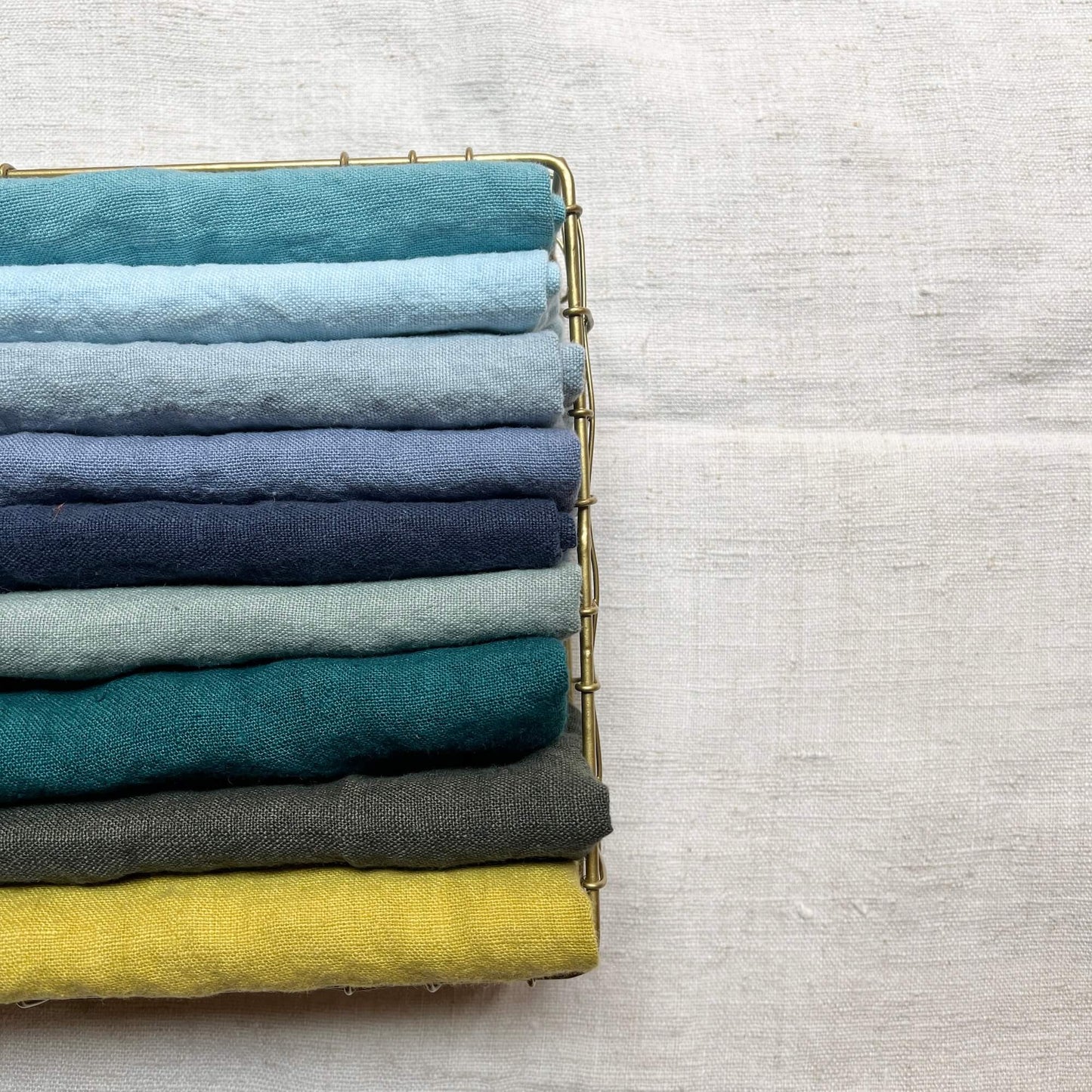 Napkins 39x39 - Borders & Frames - La Fabbrica del Lino