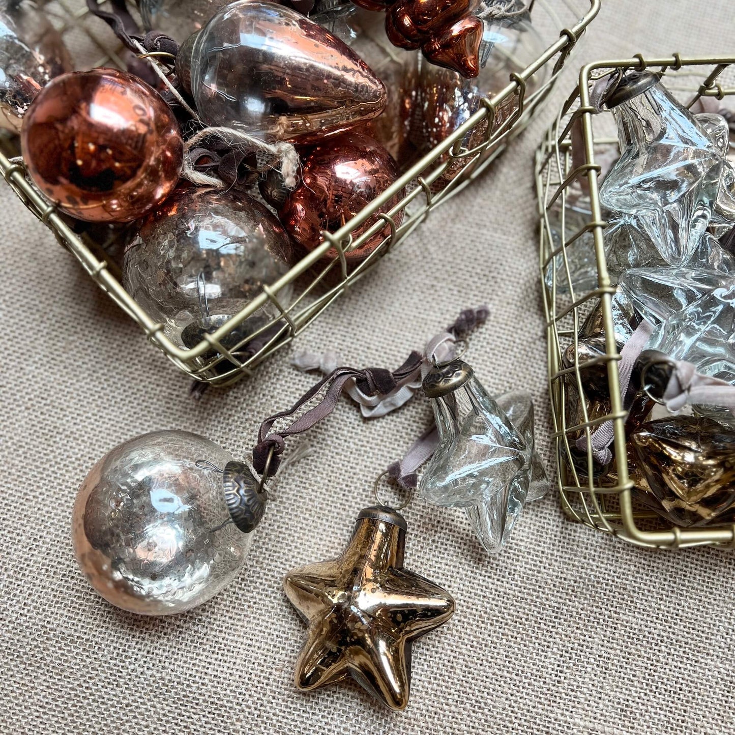 Stella - Trasparente & Oro - Decorazioni Natale