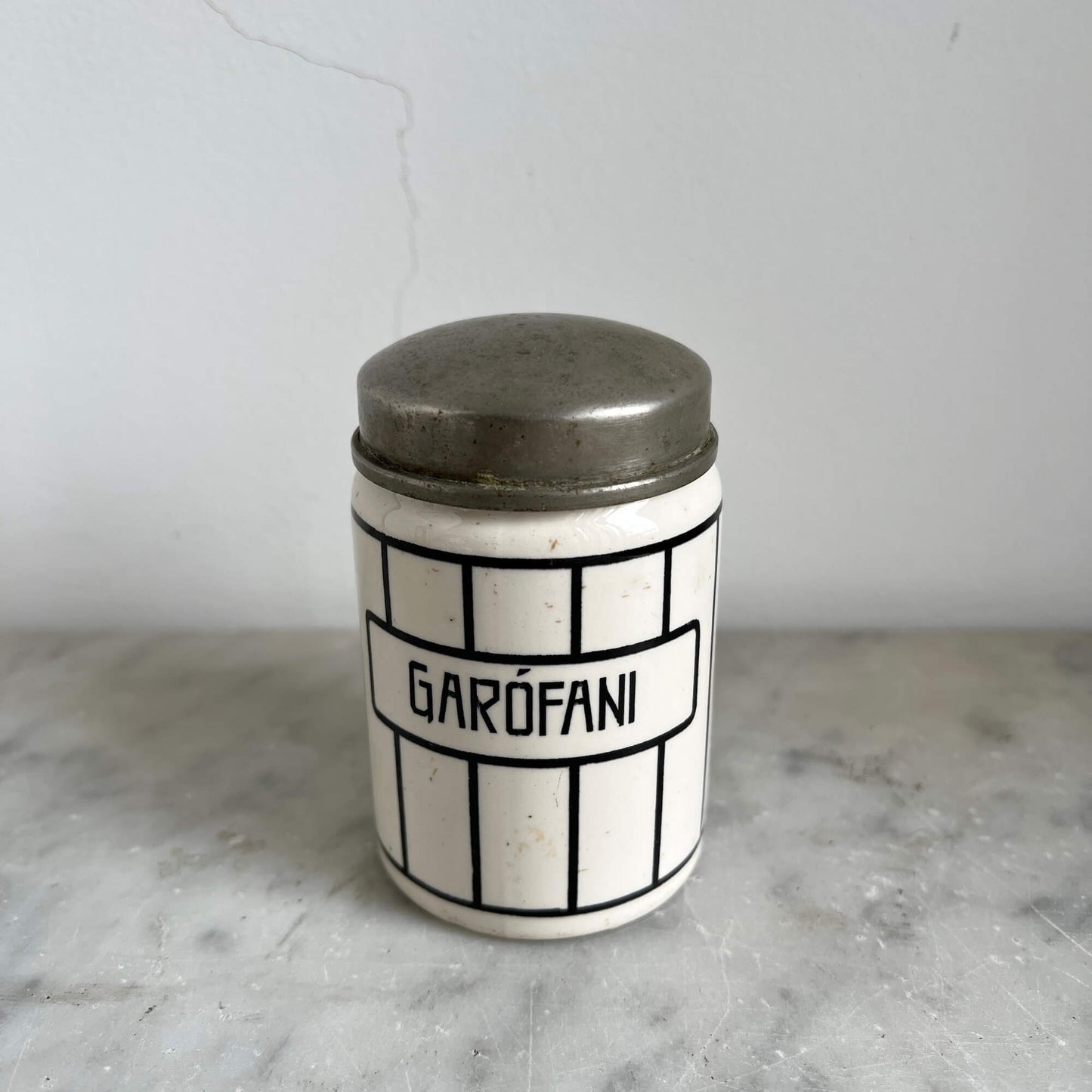 Barattoli Ceramica - B&W - Vintage