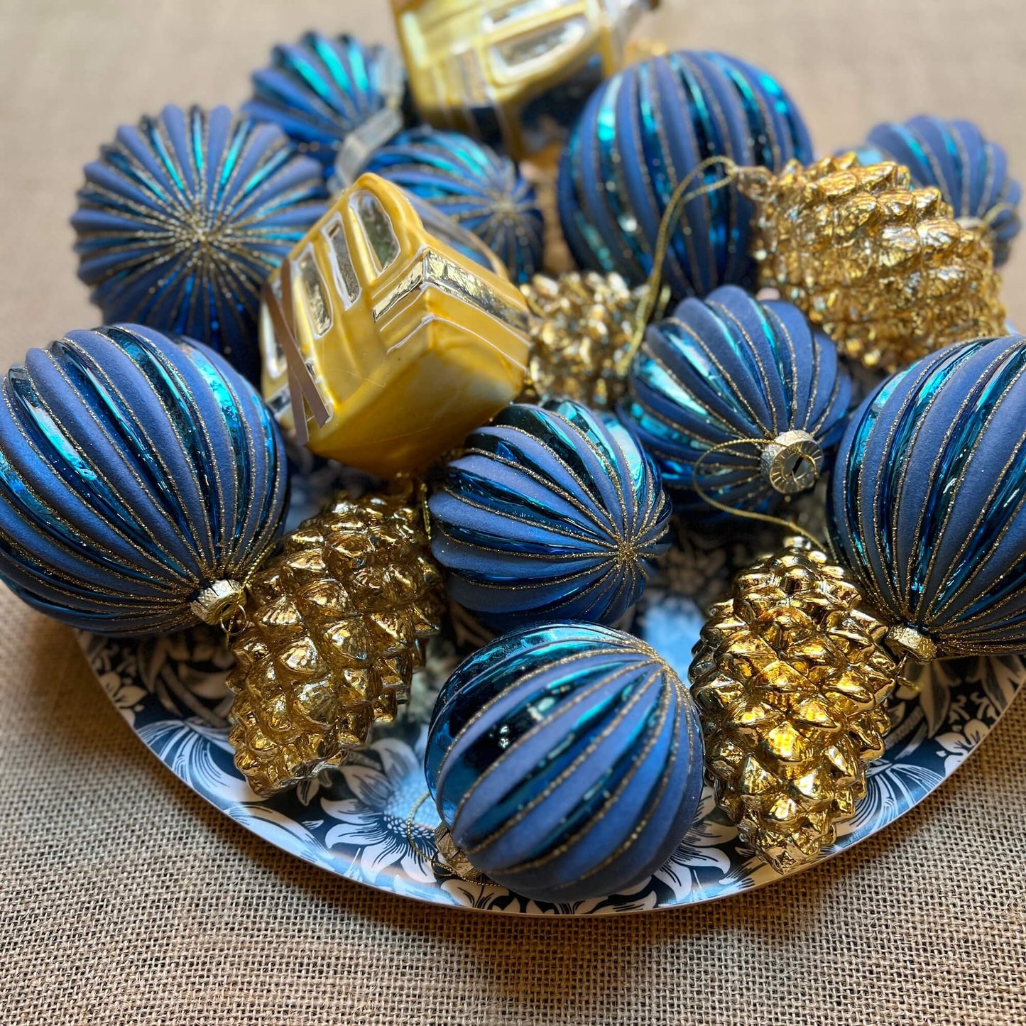 Pigna oro - Vetro - Decorazioni Natale