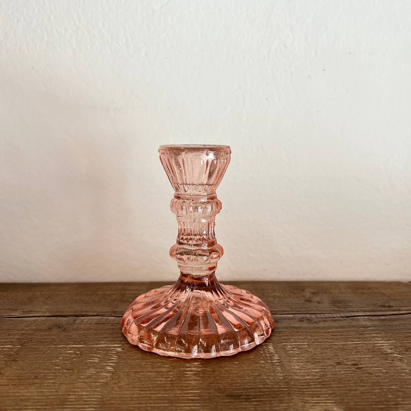 Candelabro vetro riciclato - colori assortiti