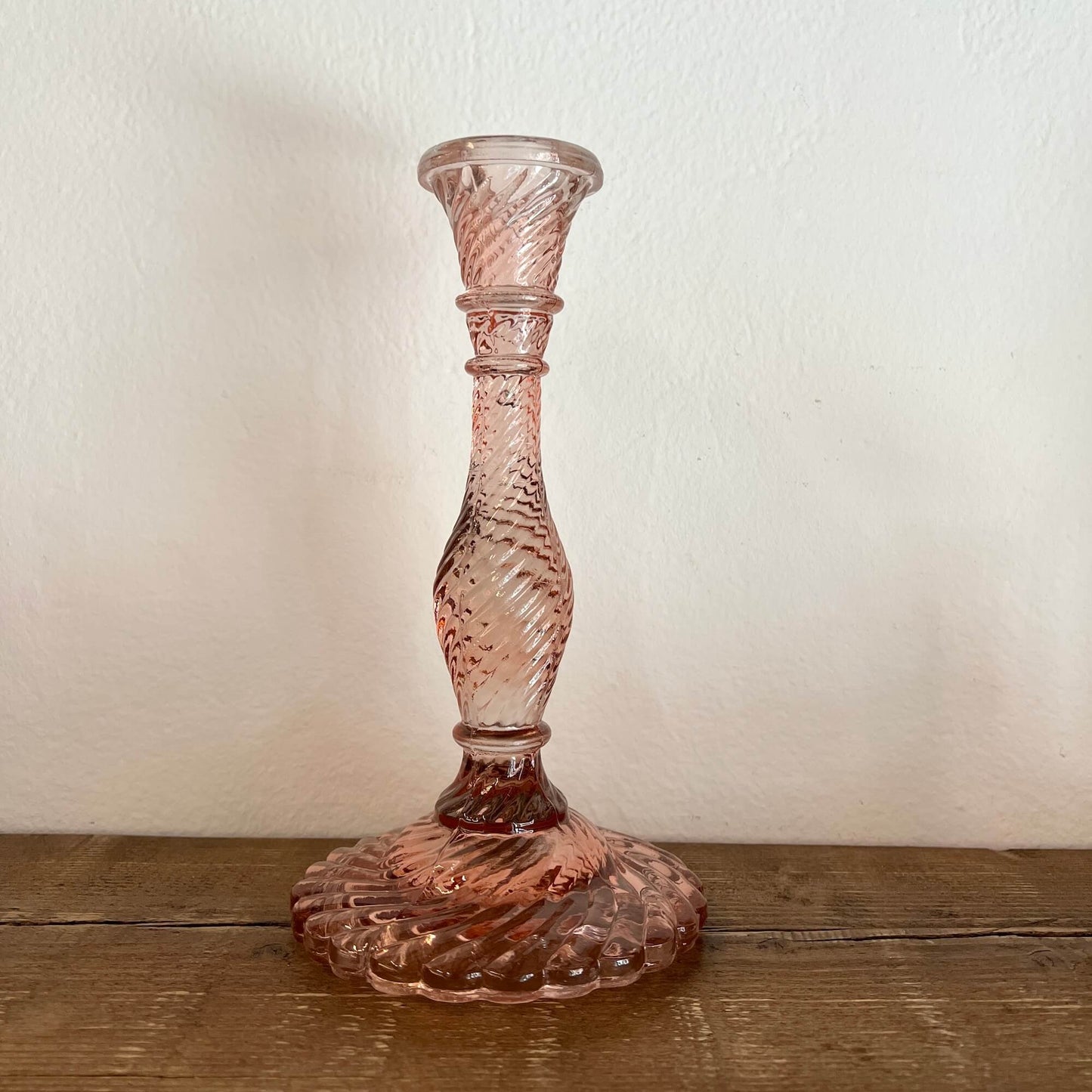 Candelabro vetro riciclato - colori assortiti