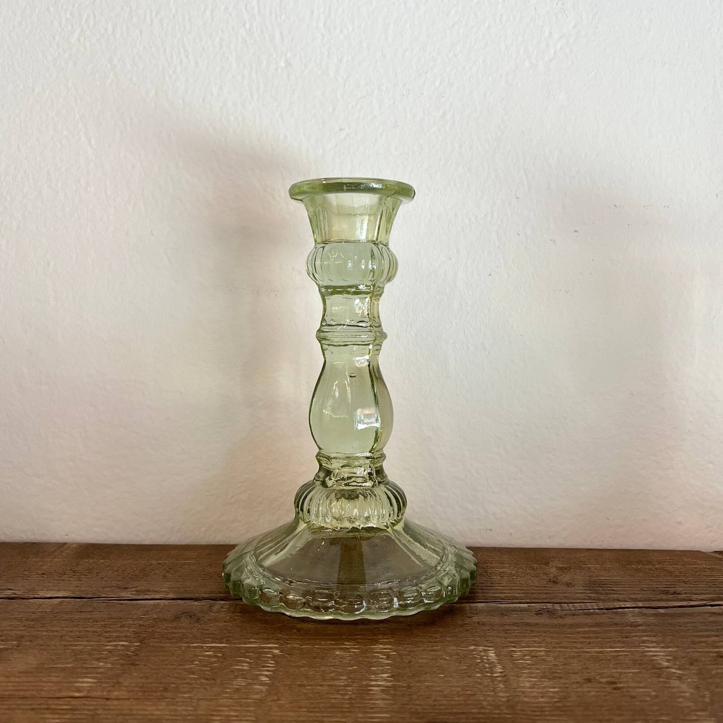 Candelabro vetro riciclato - colori assortiti