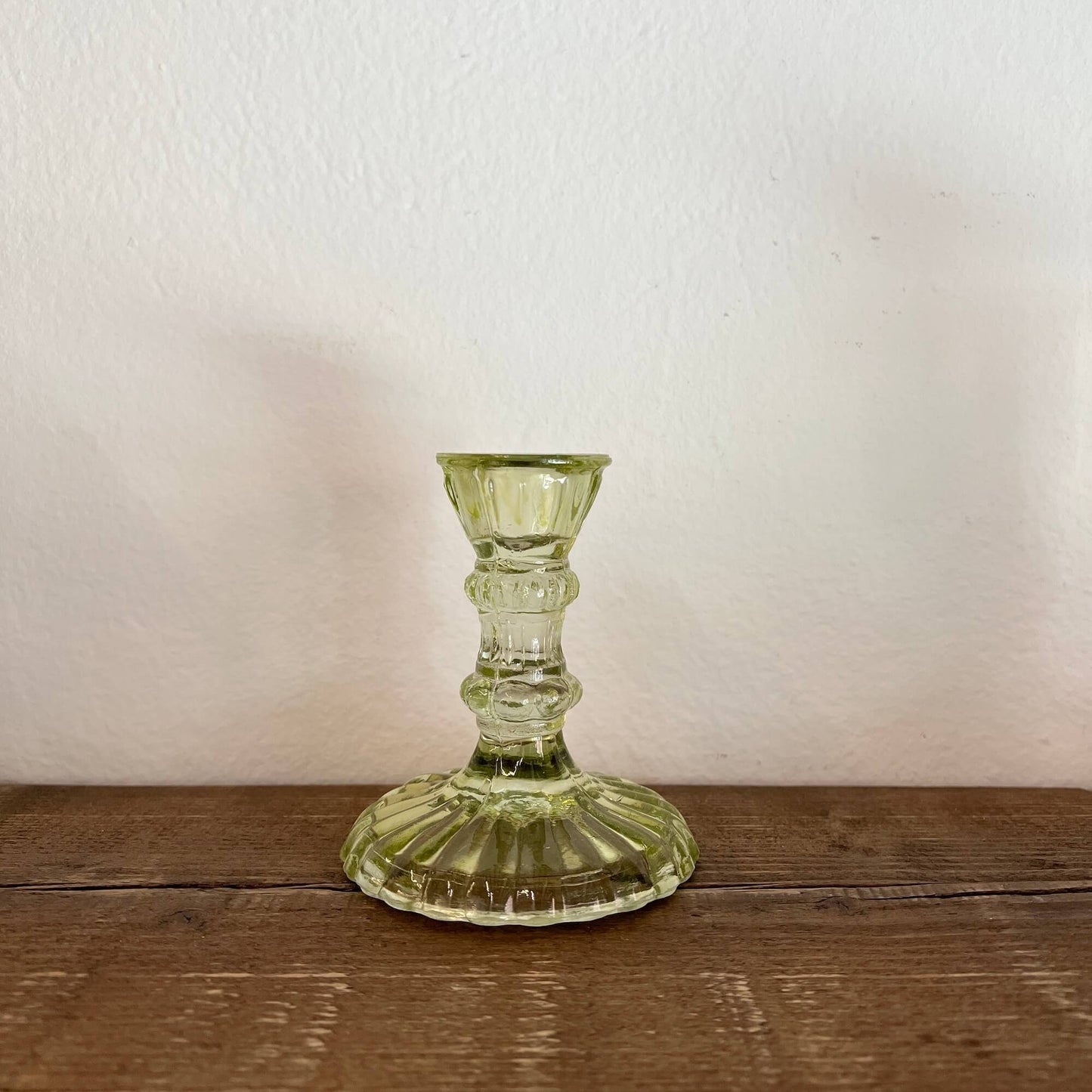 Candelabro vetro riciclato - colori assortiti