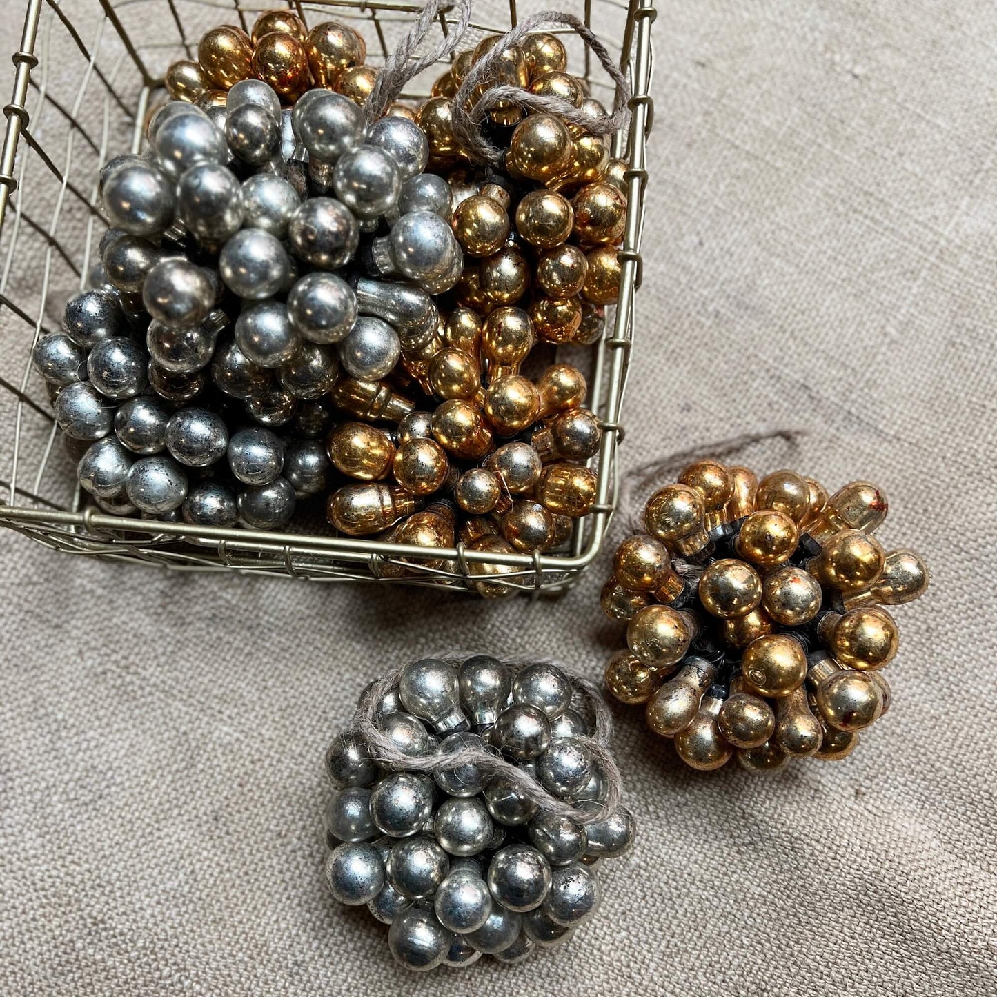 Grappolo mini palline - Decorazione Natale