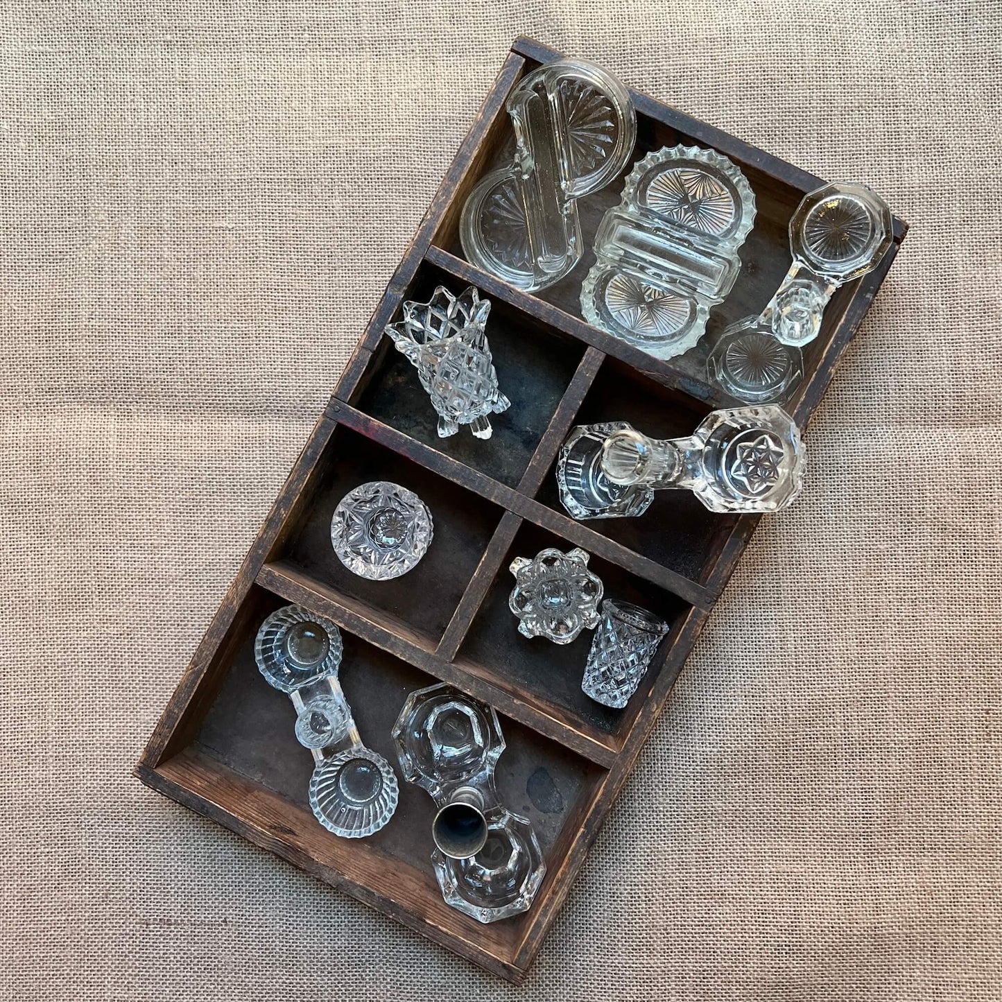 Piccoli contenitori - Sale/Pepe/Stuzzicandenti - Vintage