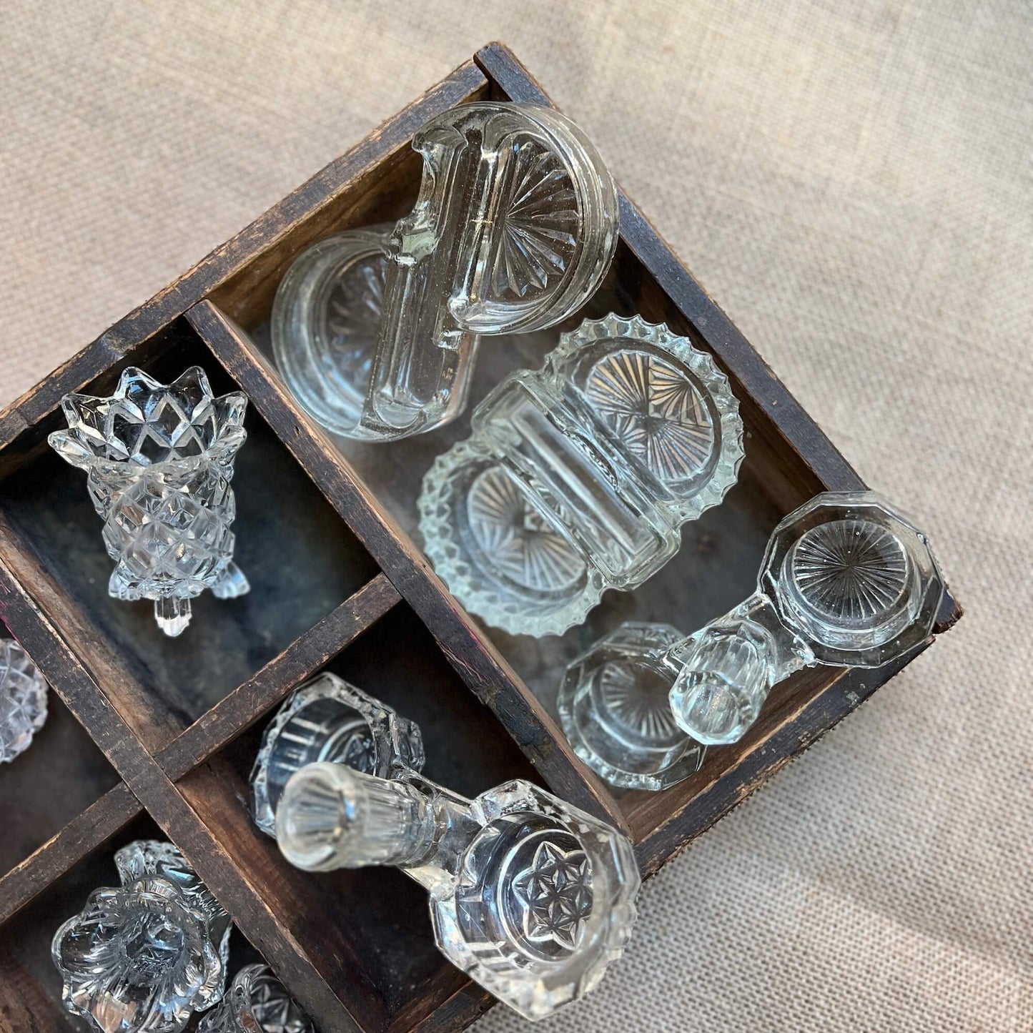 Piccoli contenitori - Sale/Pepe/Stuzzicandenti - Vintage