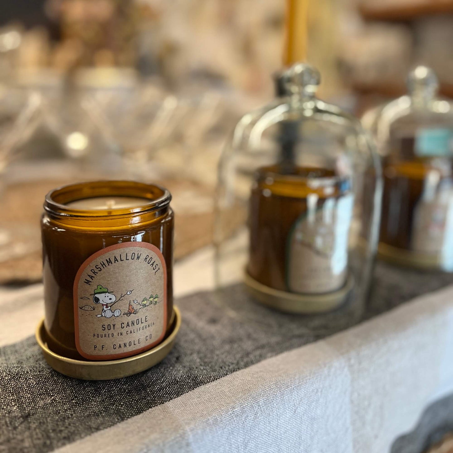 LM Peanuts - Marshmallow Roast - P.F. Candle Co