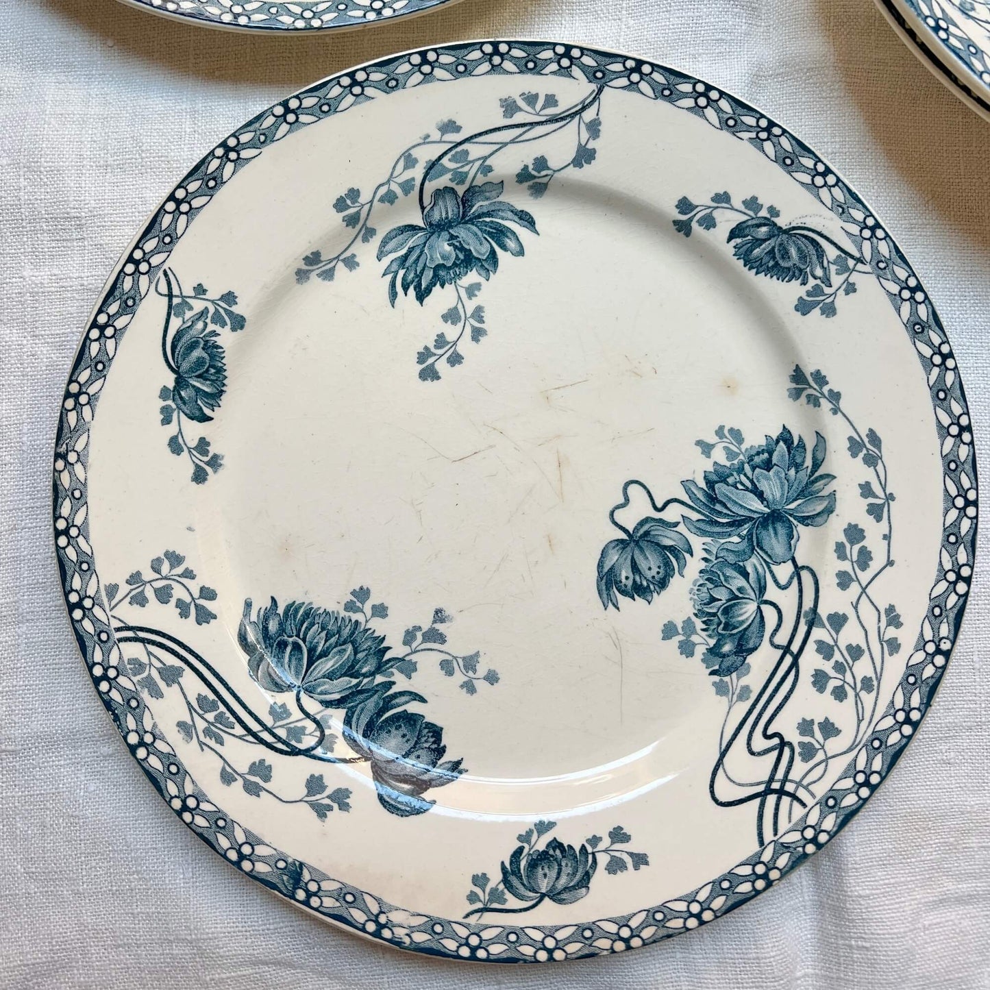 Set of 2 place settings - Terre de fer - Vintage