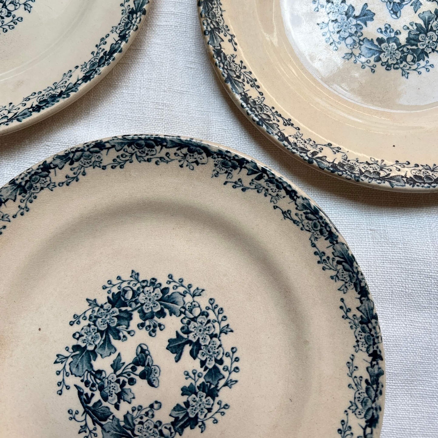 Piatti Piani e Dessert - Singoli - Terre de fer - Vintage