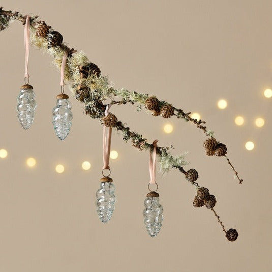 Conchiglia Spirale - Trasparente - Decorazioni Natale