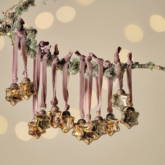 Stelline - Trasparenti & Oro - Decorazioni Natale