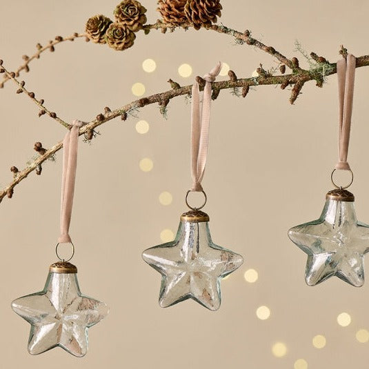 Stella - Trasparente & Oro - Decorazioni Natale