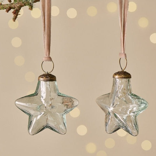 Stella - Trasparente & Oro - Decorazioni Natale