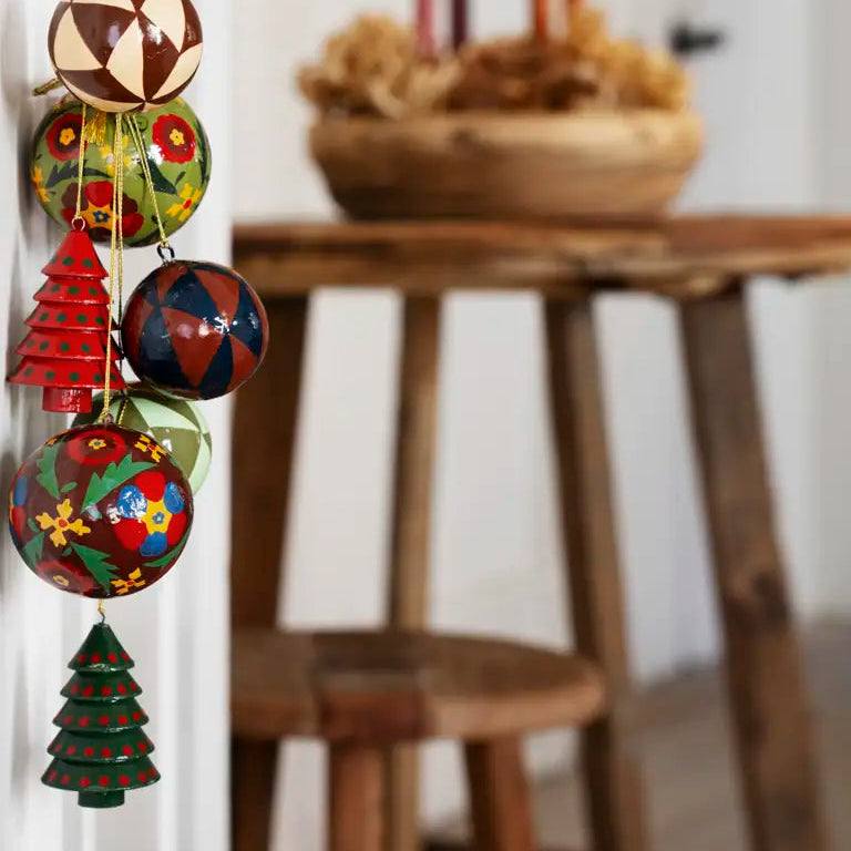 Alberi pois - Legno - Decorazione