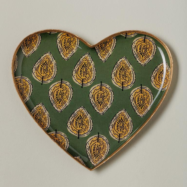 Vassoio decorato - Deco floreali - Cuore