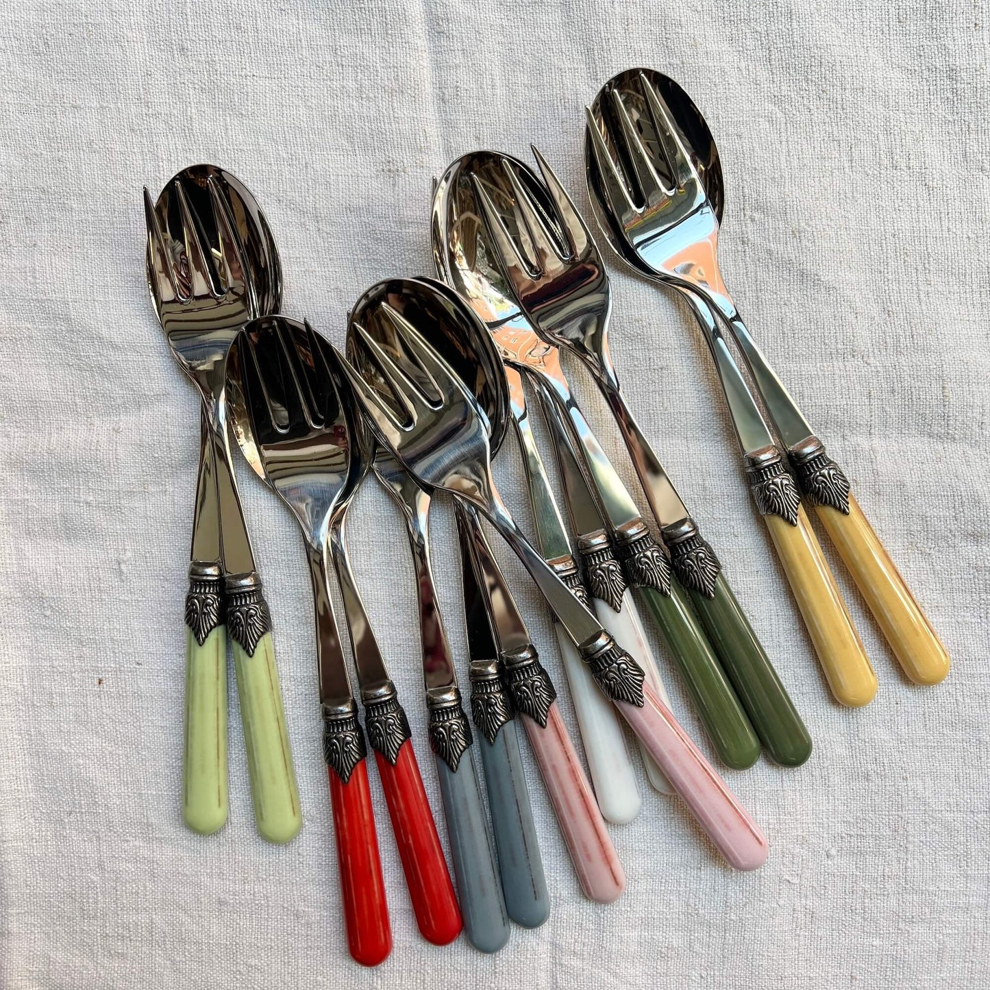SET Forchettone e Cucchiaio Servire - Mod.Vintage - Rivadossi