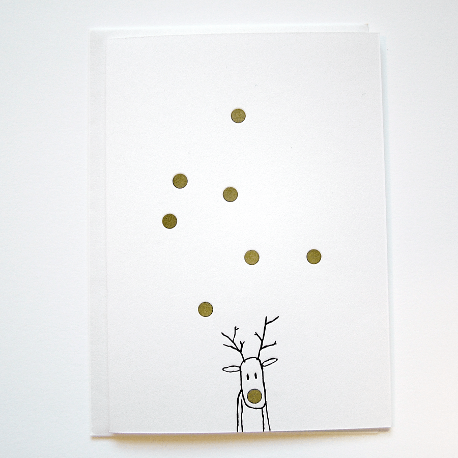 Biglietti auguri Madame Gioia Home 10.5x15 cm / Renna