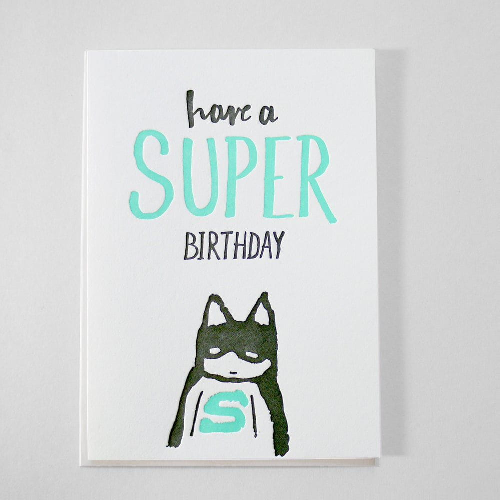 Biglietti auguri Madame Gioia Home 10.5x15 cm / Have a super birthday