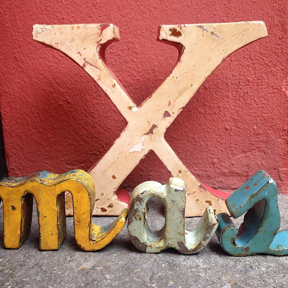 Lettere Ferro - Minuscolo Corsivo Madame Gioia Home