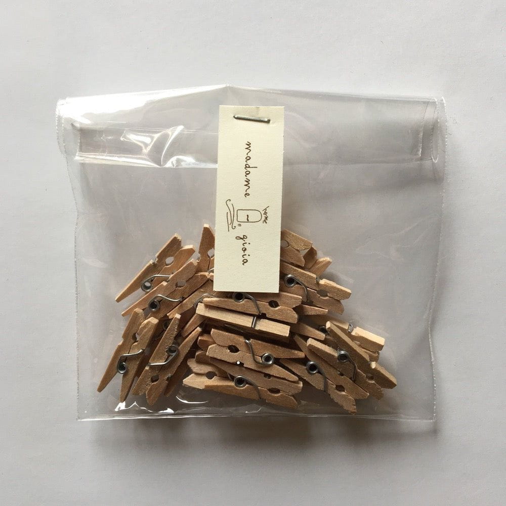 Mini mollette - 24 pz Madame Gioia Home 2.5cm