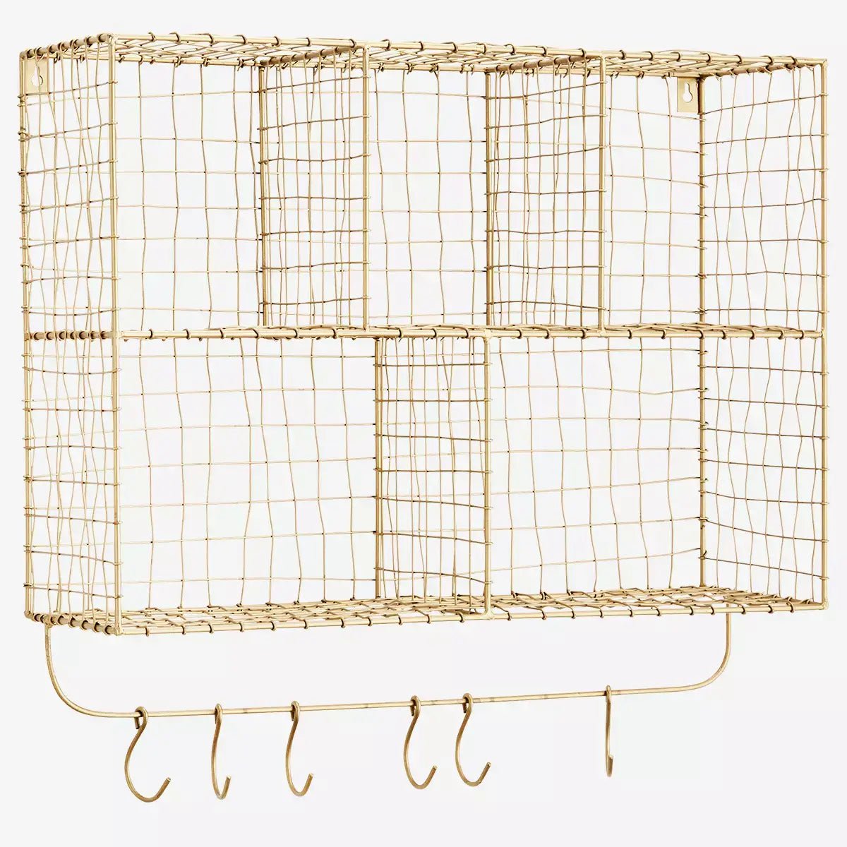 Scaffale c/o ganci - da parete Madame Gioia Home L56 P18 H52cm