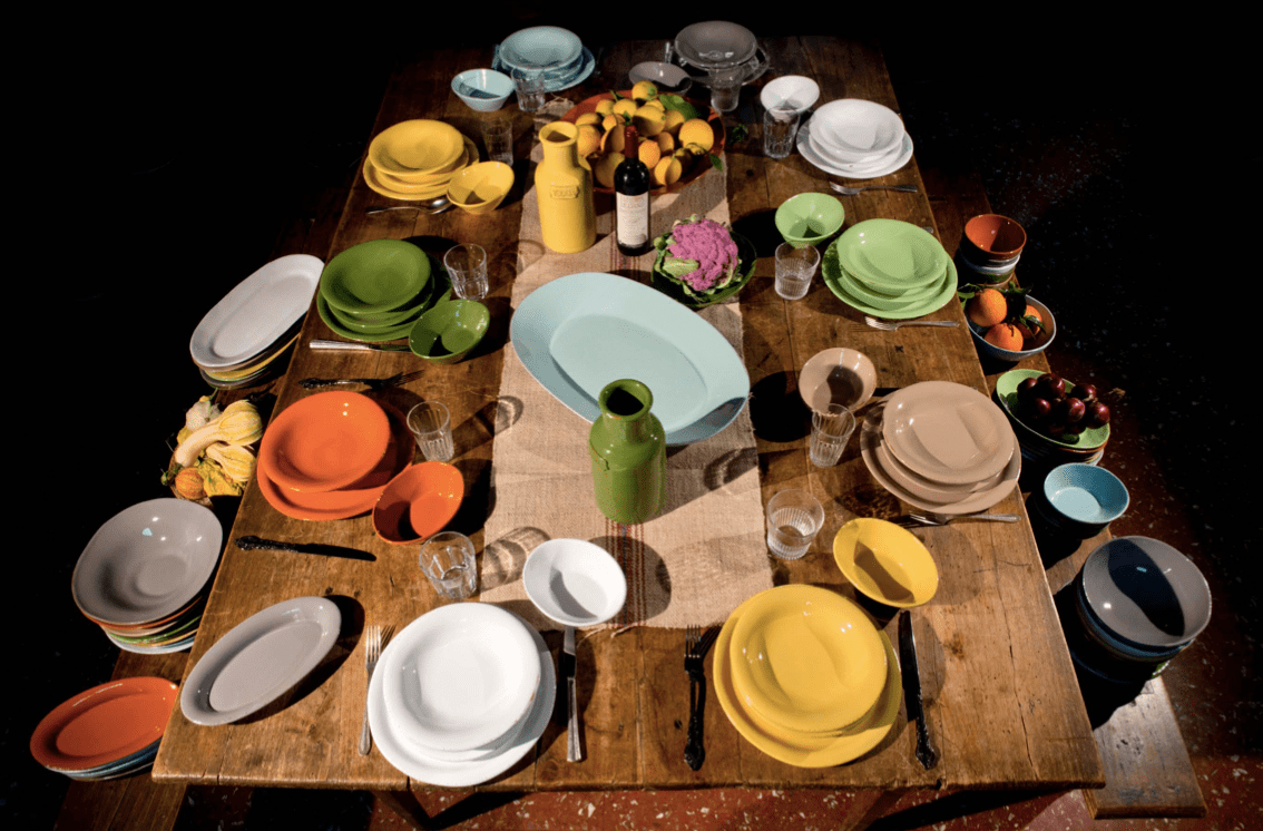 Vassoio piccolo ovale - Linea Tavolozza - Virginia Casa Virginia Casa