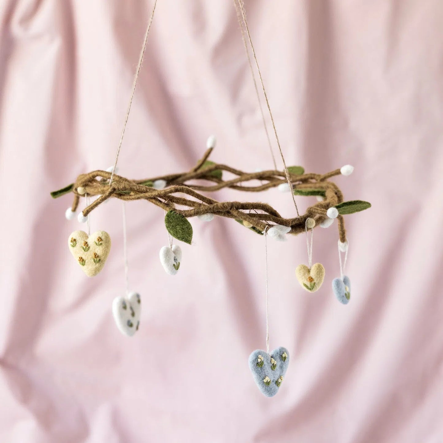 Piccoli cuori - con ricamo - Assortiti