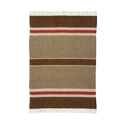 Plaid - Stripe - Gotland Wool