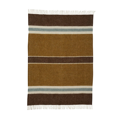 Plaid - Stripe - Gotland Wool