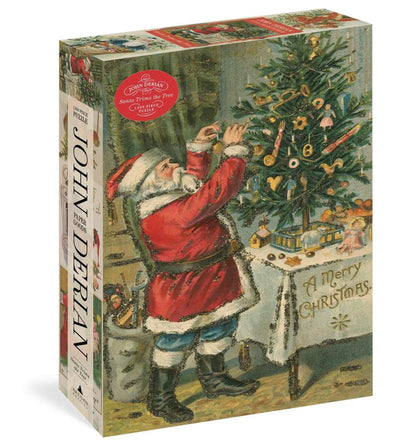 John Derian Paper Goods - Santa Trims the Tree - 1000 pezzi