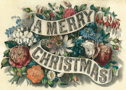 John Derian Paper Goods - Merry Christmas - 1000 pezzi