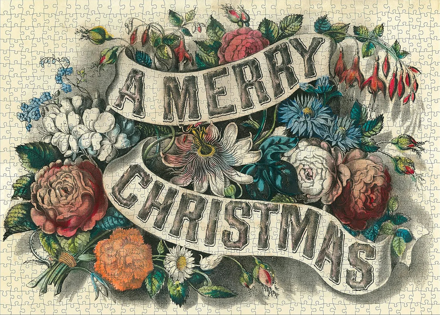 John Derian Paper Goods - Merry Christmas - 1000 pezzi