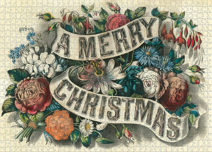 John Derian Paper Goods - Merry Christmas - 1000 pezzi