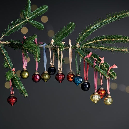 Mini palline - Colorate - Decorazioni natalizie