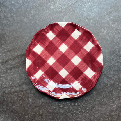 Bread plate - Dolcevita Vichy - Arcucci