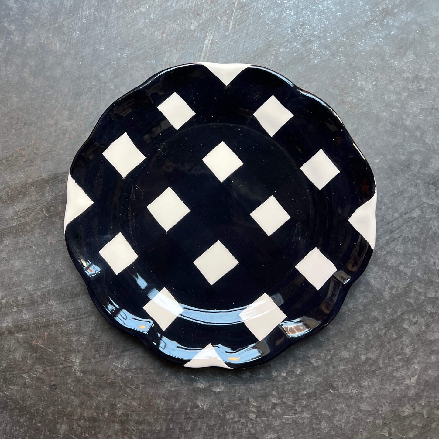 Bread plate - Dolcevita Vichy - Arcucci