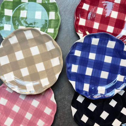 Bread plate - Dolcevita Vichy - Arcucci