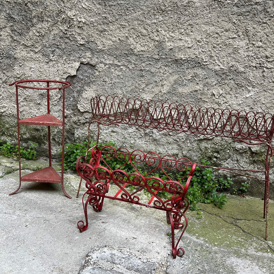 Fioriera lunga - Ferro