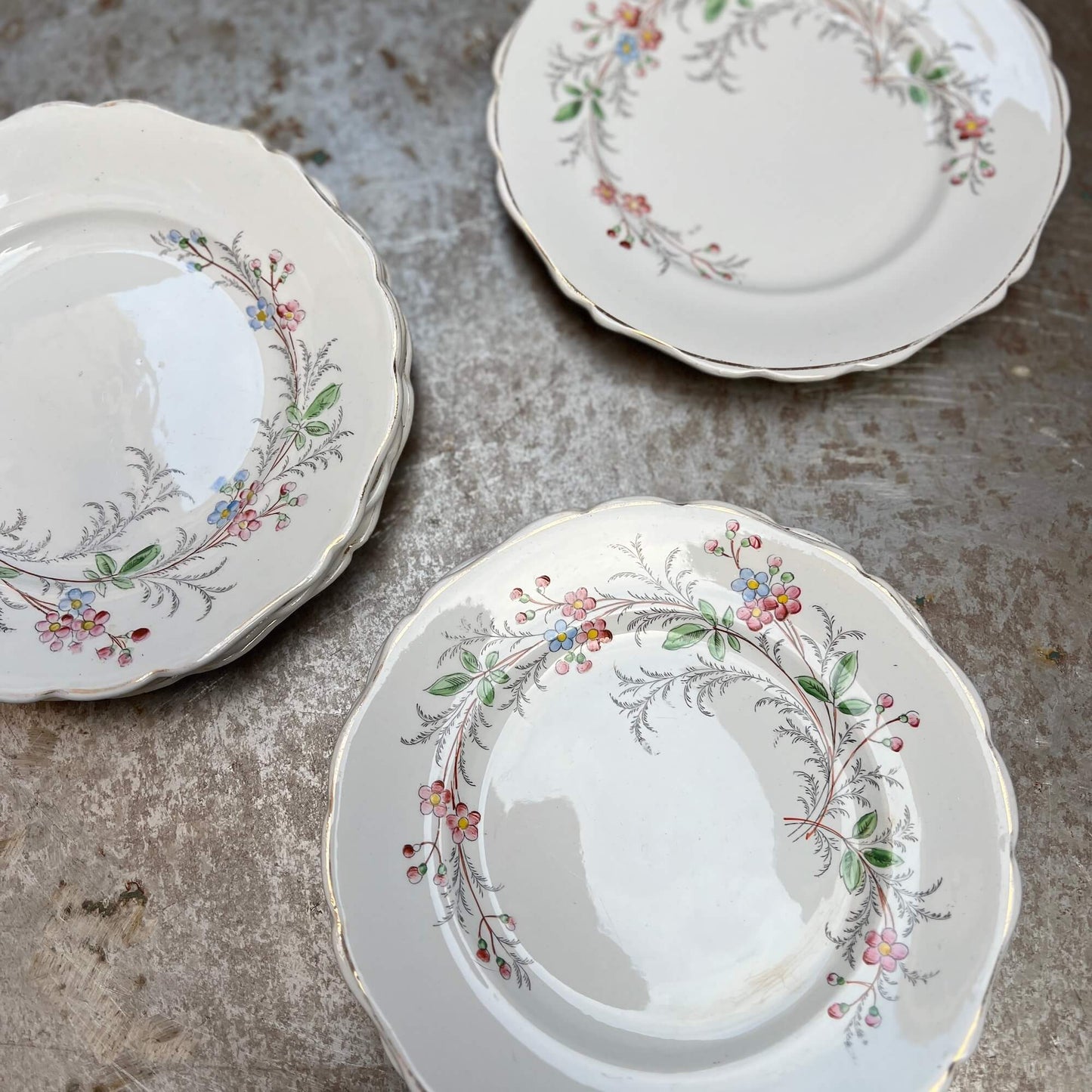 SET 6 Piattini dolce - Laveno - Vintage