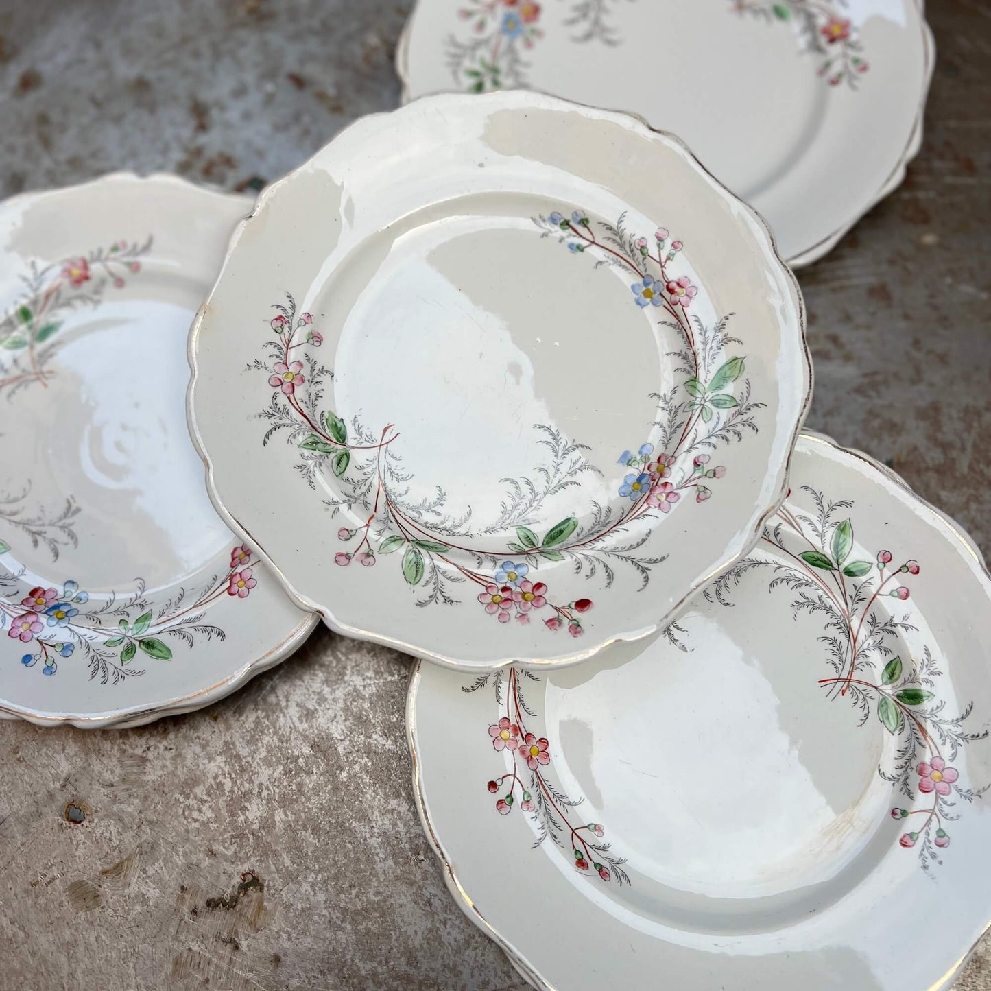 SET 6 Piattini dolce - Laveno - Vintage