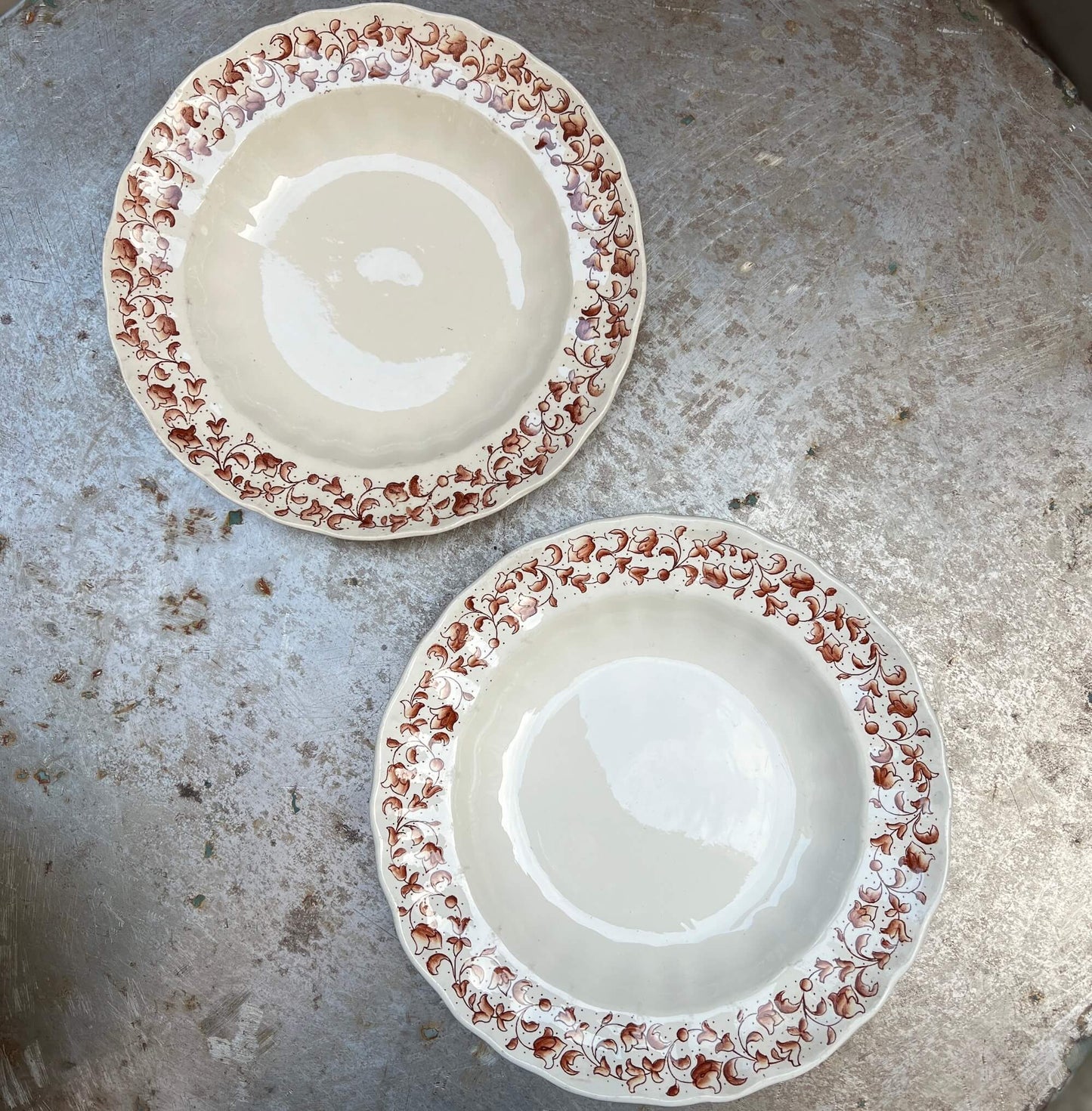 Piatti assortiti - Società Ceramica Richard - Vintage