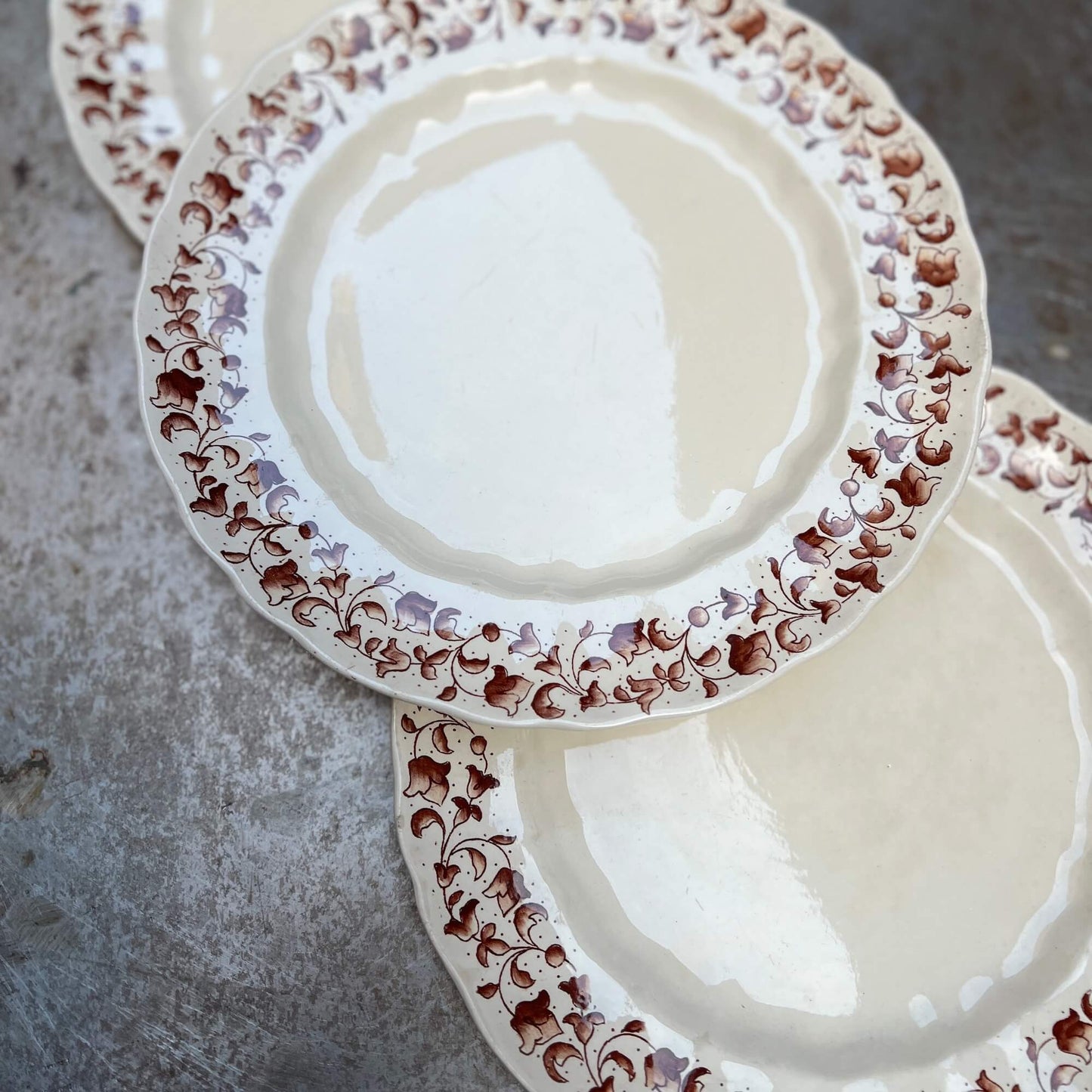 Piatti assortiti - Società Ceramica Richard - Vintage
